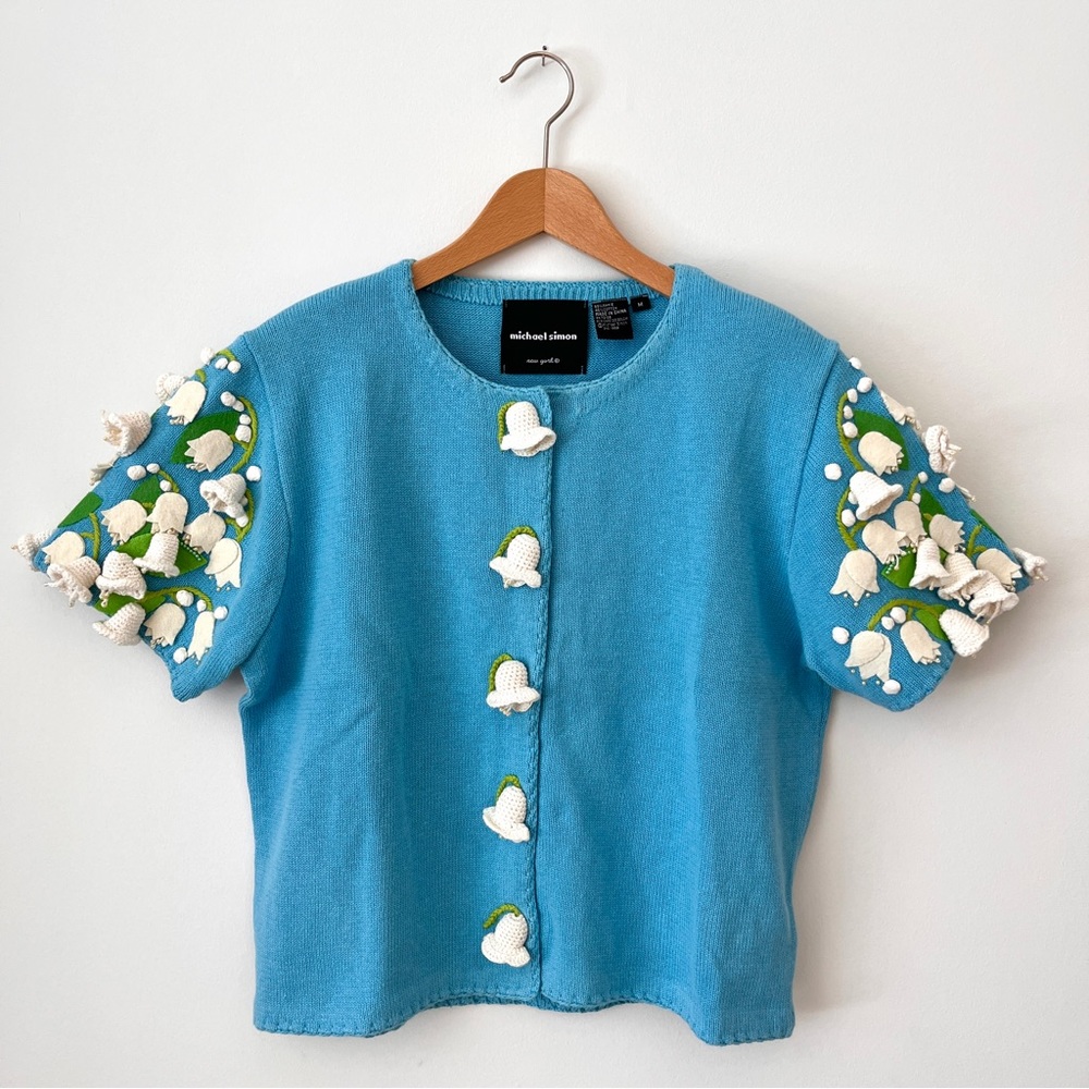 Rare Michael Simon Spring Cardigan